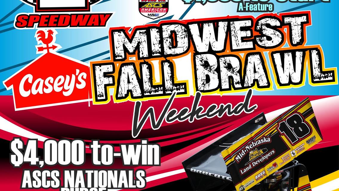 Pair Of Nights On Tap At I-80 Speedway With Lucas Oil ASCS And Malvern Bank 360 Sprint Cars