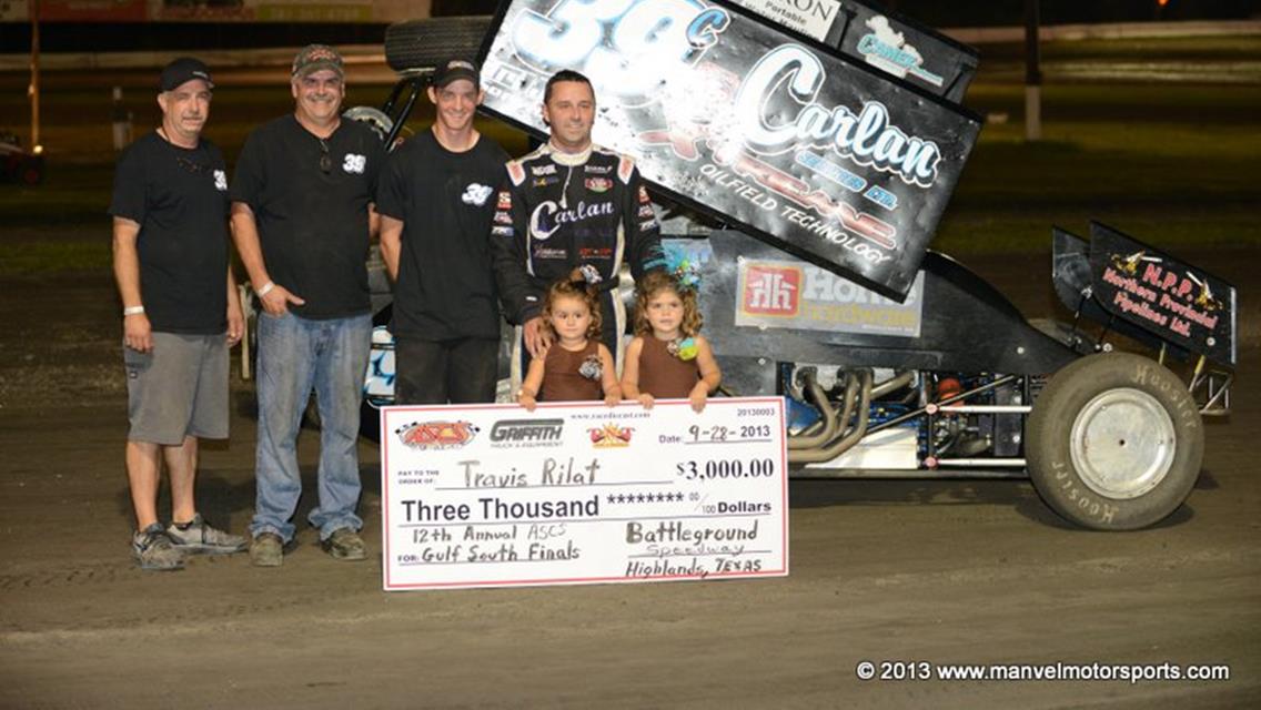 Travis Rilat triumphs at Battleground