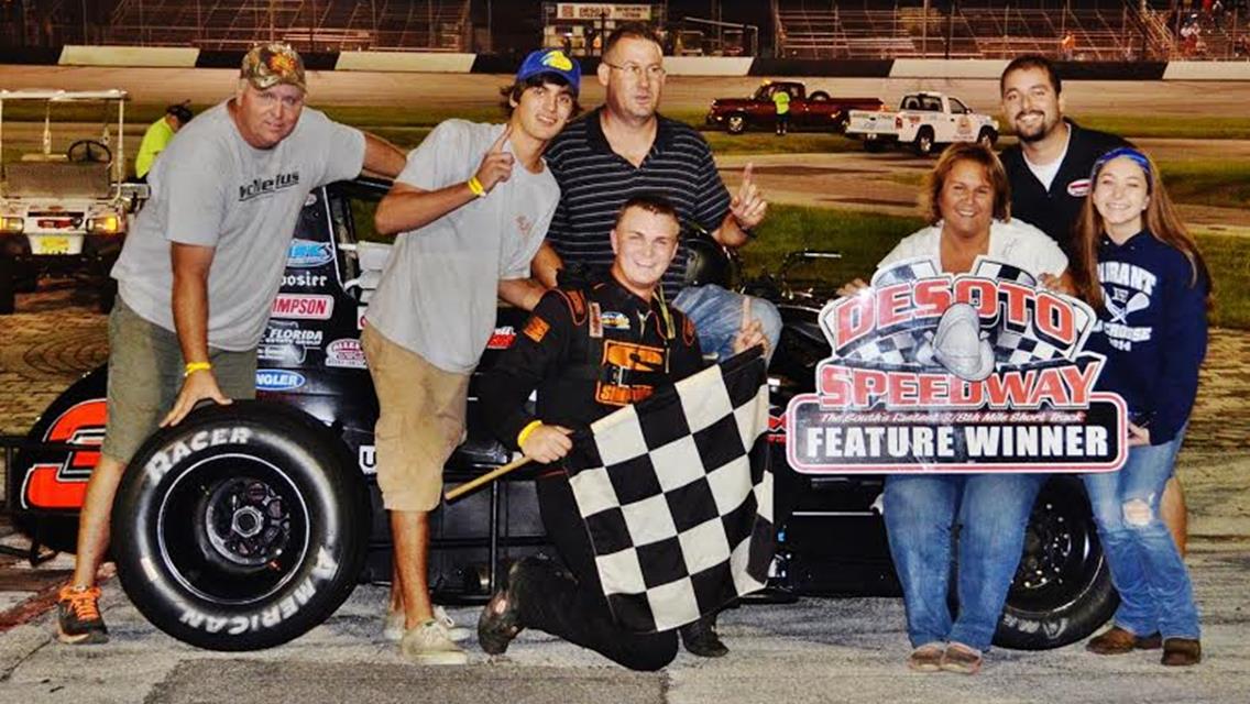 Green takes first win at Desoto Speedway