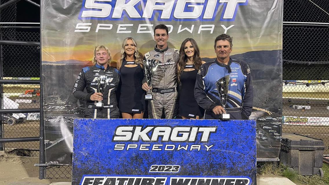 Starks Captures Second Straight Skagit Speedway Championship After Winning Two Features During Season Finale