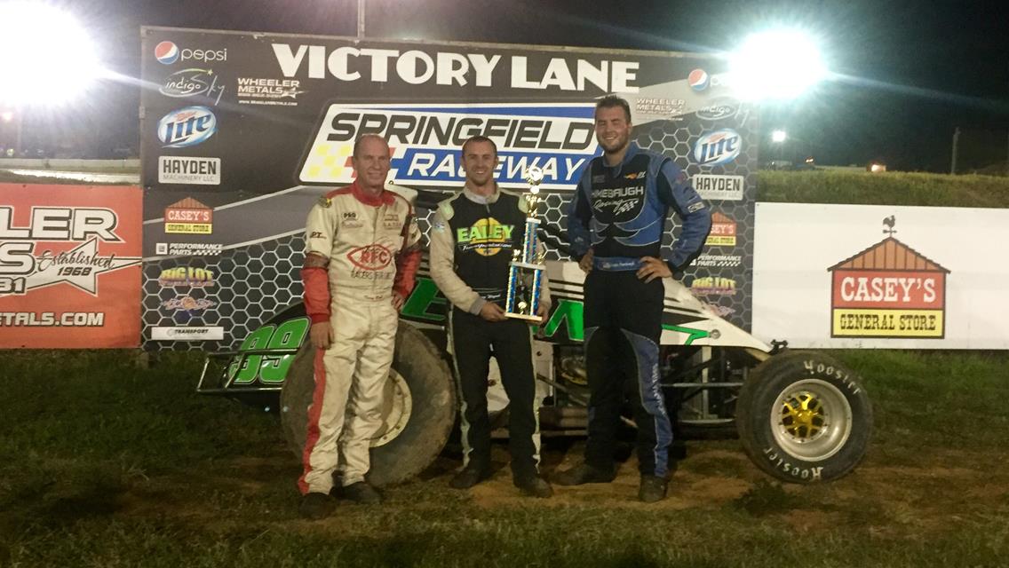 WEYANT TOPS WAR AT SPRINGFIELD
