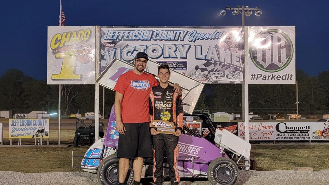 Gropp, Moreau, and Bearce Best NOW600 Jayhusker Region at Jefferson County Speedway!