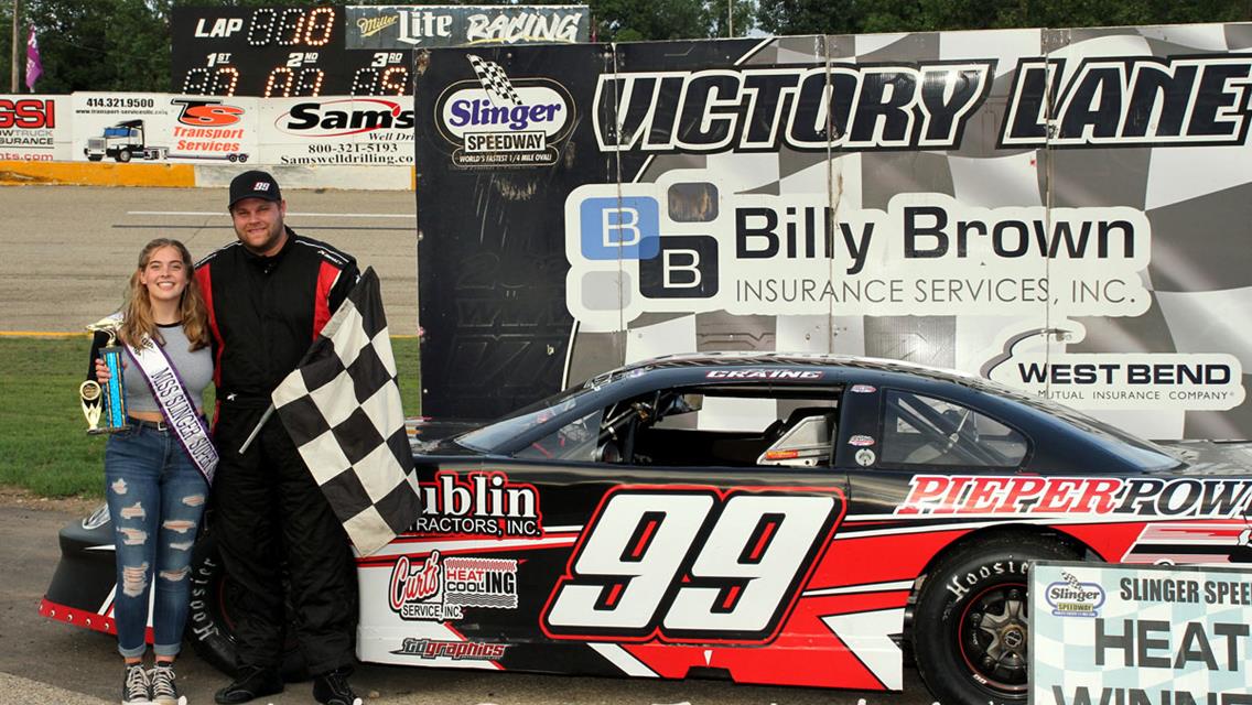 Tyler Schley Scores Pro Late Model Victory at Slinger