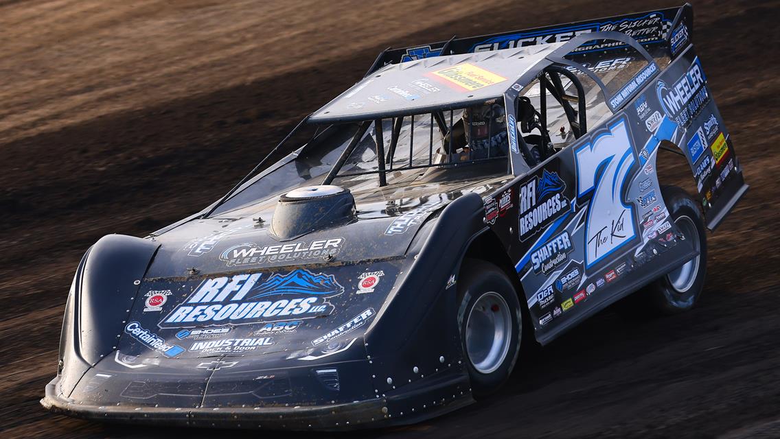 Lincoln Speedway (Lincoln, IL) – Castrol FloRacing Night in America – Illinois Speedweek – May 11th, 2023. (Josh James Artwork)
