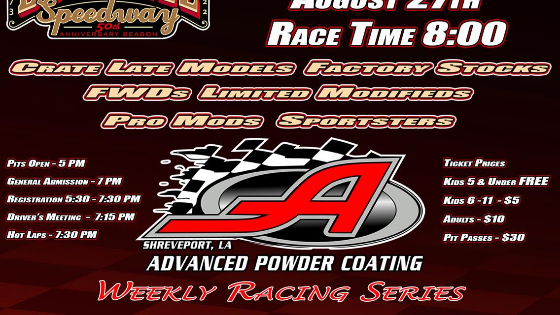 August 27th Races On As Scheduled