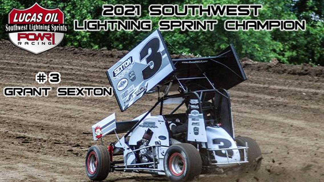 POWRi SWLS Championship Goes to Grant Sexton, Chiaramonte Claims Rookie Honors