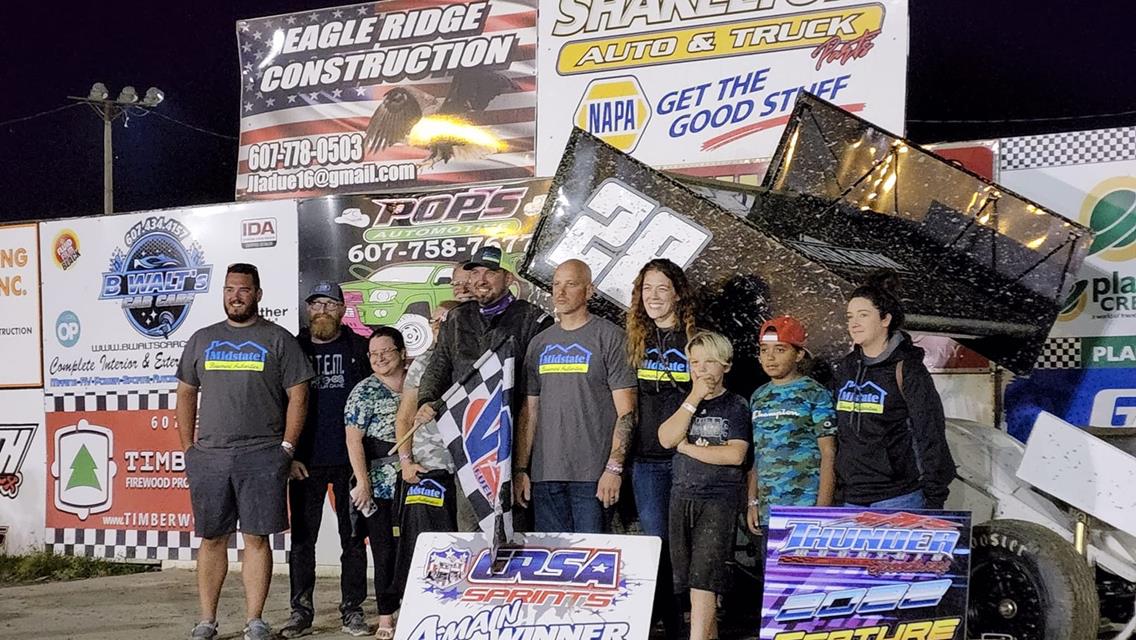 Greek Shakes Bad Luck To Become 75th Different CRSA Winner, Wins At Thunder Mountain