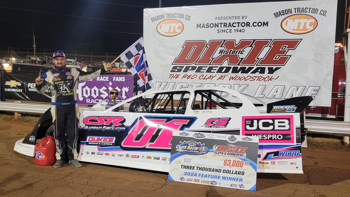 Dixie Speedway (Woodstock, GA) – Crate Racin' USA – April 27th, 2024.