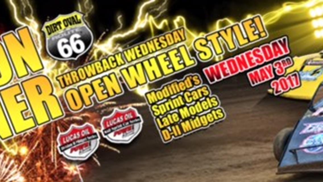 POWRi Lucas Oil WAR Sprints &amp; D-II Midgets set for Route 66
