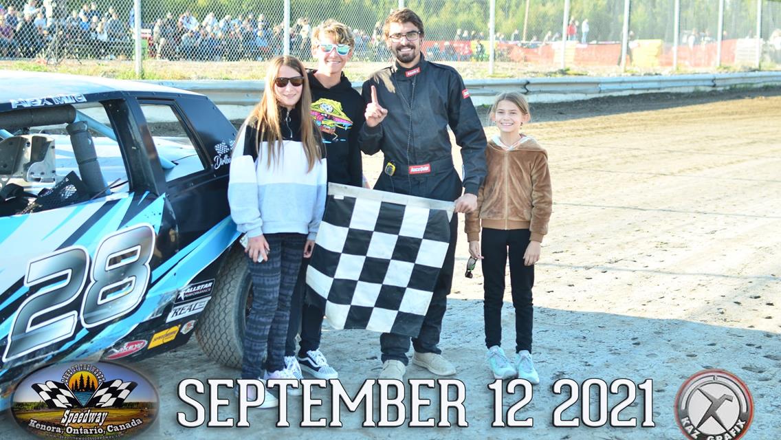 Delaine, Alcock, Mira, G. Strachan Take Season Finale Checkered Flags