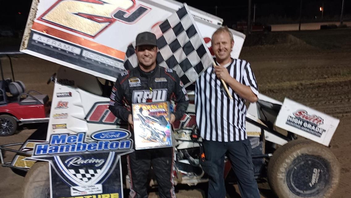 Blurton Takes Opening Night Of Bob Salem Memorial With United Rebel Sprint Series