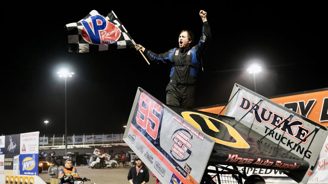 Drueke, Ballenger and Gough Capture Opening-Night Victories at Huset’s Speedway During Spartan ER Night