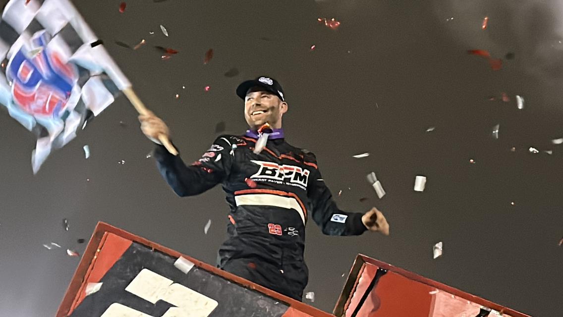 Seth Bergman Wins ASCS National Tour Opener at Super Bee in First Event with TwoC Racing