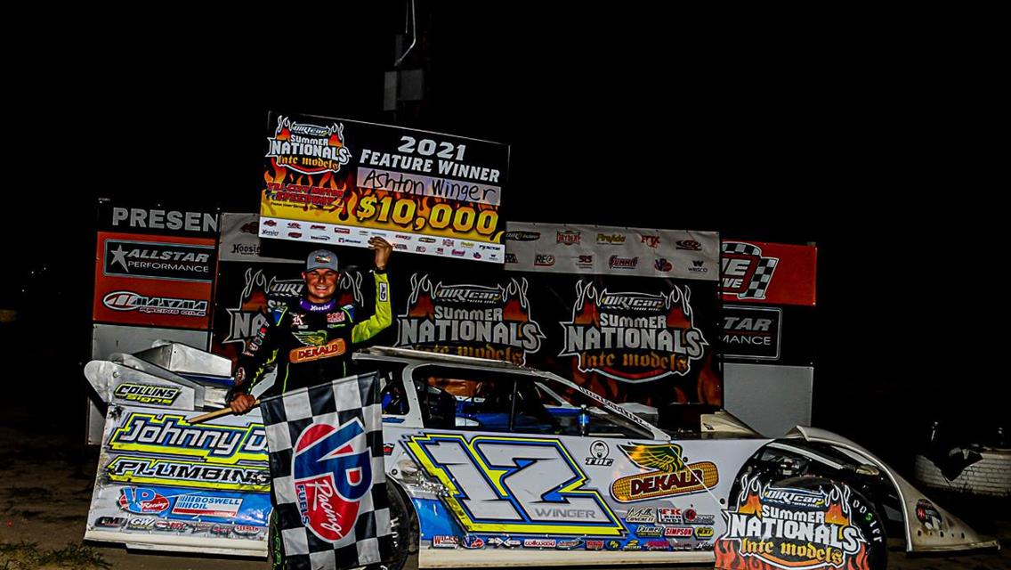 Winger and Gossum Win Hell Tour Events at Tri-City Motor Speedway