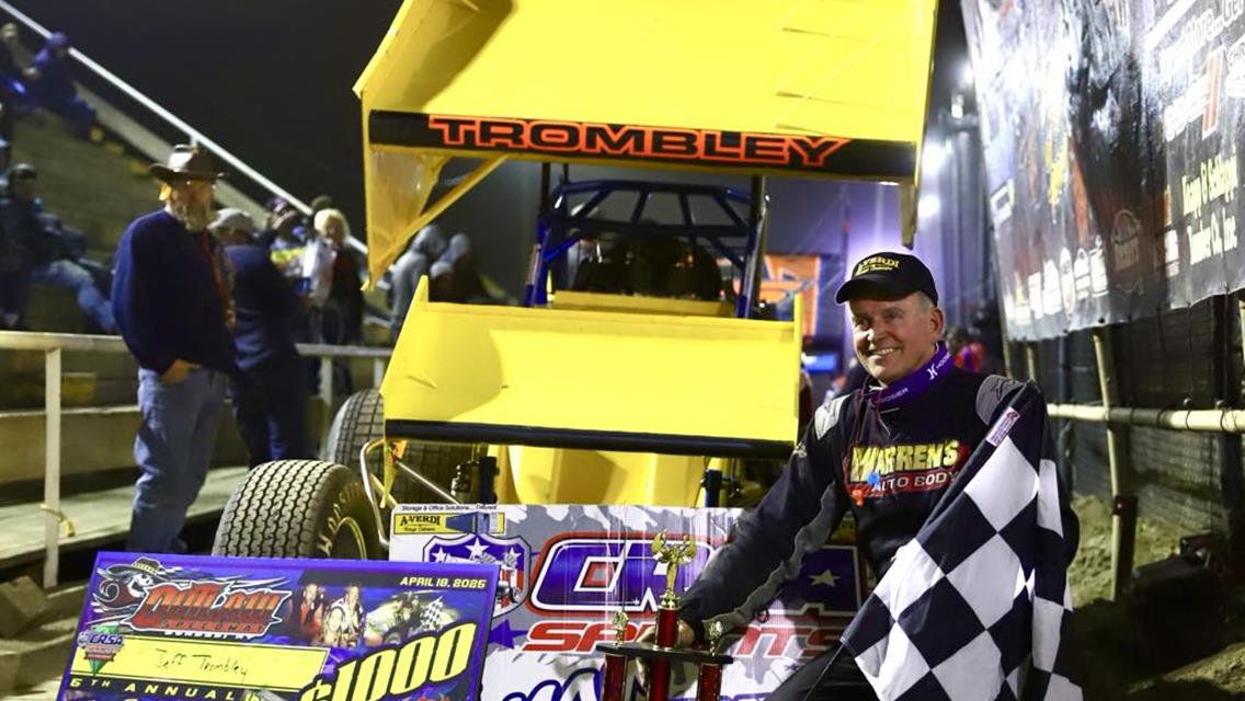 Trombley Stands Alone, Becomes Winningest Driver in CRSA History With Outlaw Win