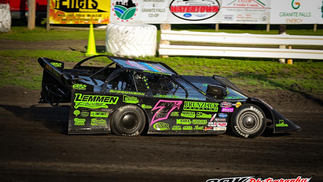 Fiesta City Speedway (Montevideo, NM) - WISSOTA Challenge Series - June 9th, 2023. (Alex Ostenson photo)