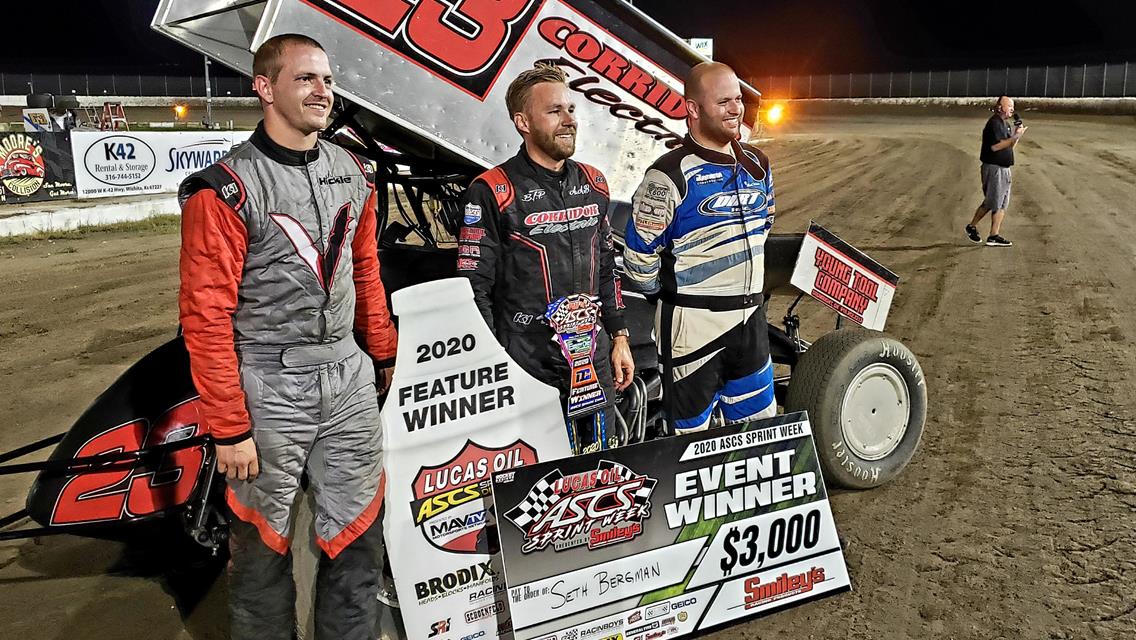 Bergman Bags Lucas Oil ASCS Sprint Week Win At 81-Speedway