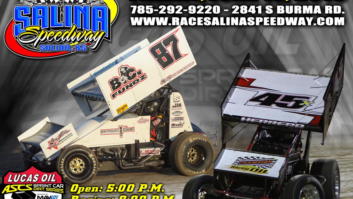SCHEDULE UPDATE: Salina Speedway Postponed to June 19, 2015; Eagle and Belleville Still Racing.