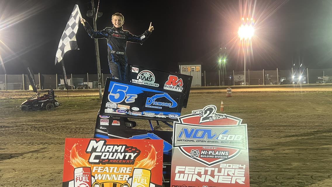 Sokol, Bennett, and Holden Claim Indiana Micro Week Opener Honors at Miami County Raceway!