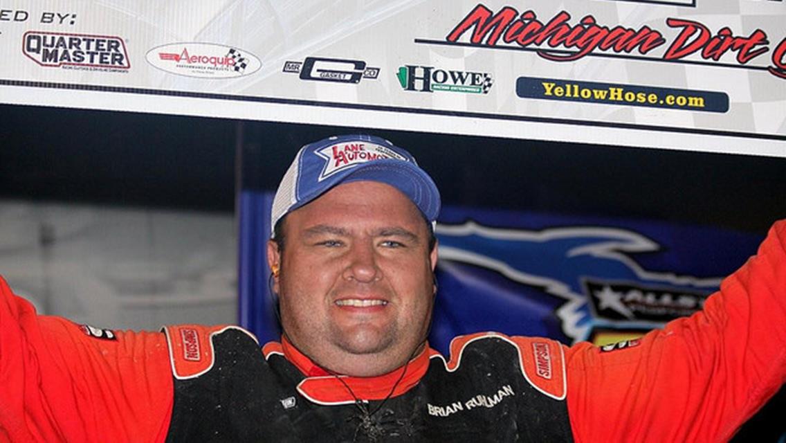 Brian Ruhlman Wins Michigan Dirt Cup Event at Berlin Raceway