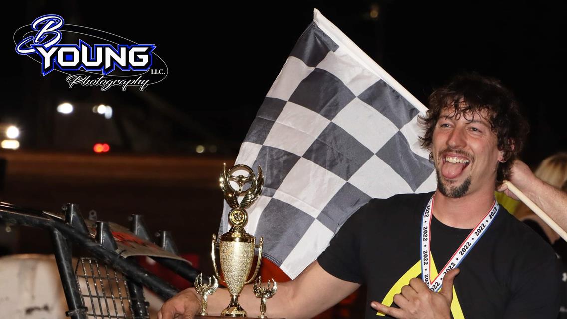Gardner Crowned I-30’s Wingless Short Track Nationals King in Thriller!