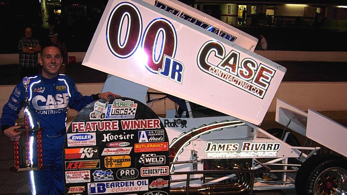 Wayne Reutimann, Jr. scores win in O'Reilly USCS season-opener at Watermelon Capital Speedway