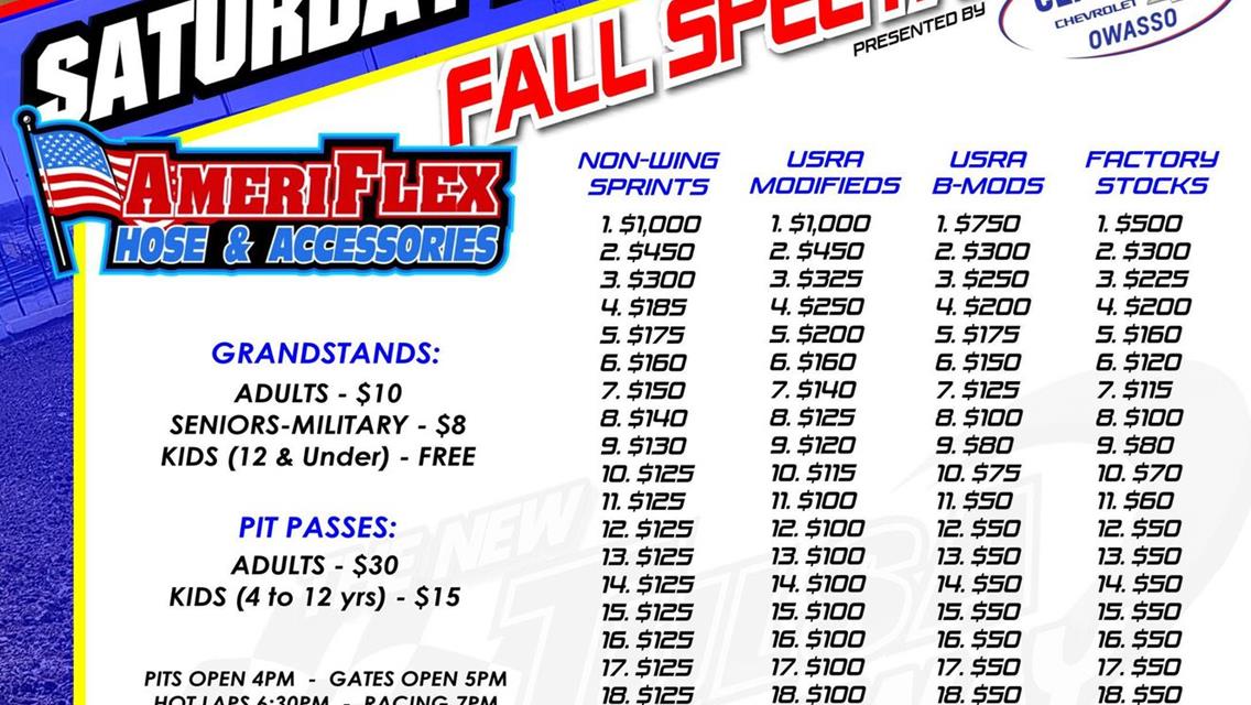 Ameriflex Hose and Accessories Fall Spectacular Presented by Classic Chevrolet