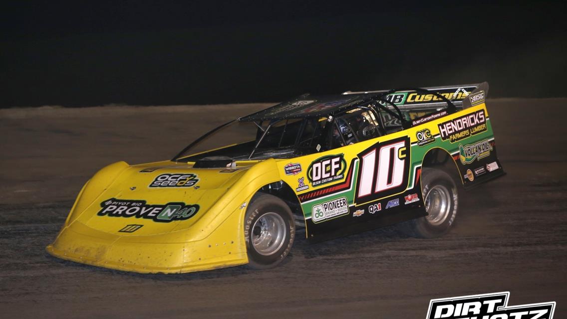 Olsen scores TSLM win at I-90 Speedway, Klaassen gets win in last corner pass