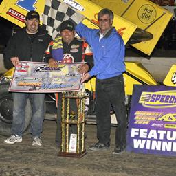Lasoski Charges to Victory at I-80 Speedway