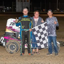 Kirkman, Leek, Chaplin, and the Perry Boy’s Capture NOW600 Weekly Racing Wins at Miami County Raceway!
