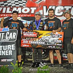 Brady Bacon Adds Wilmot to HIs Win List