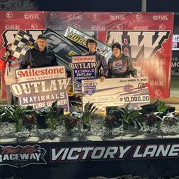 Steven Snyder, Jr. Sweeps the Milestone Home Service Co. Outlaw Nationals!