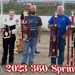 Congrats to your 2023 Black Hills Speedway Overall Points winners in the 360 Sprint Car Class!