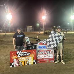 Sokol, Bennett, and Holden Claim Indiana Micro Week Opener Honors at Miami County Raceway!