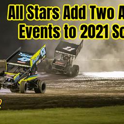 All Stars Add Two Additional Events to 2021 Schedule