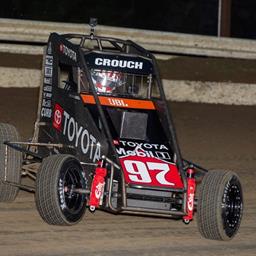Crouch Captures First Two Top 10s in POWRi National Midget Action