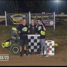 A Rain Out At Volusia Speedway Results In An Unexpected Win In A Micro For Bryce At The Bullring!