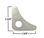 A&A Standard Gusset 1/2 Hole, 1-3/4 Length 10/Pack