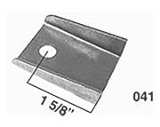 A&A Fuel Cell Bracket, 1-3/8" x 2"  3/8" Hole 4/Pack