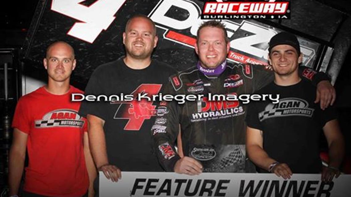 Jon Agan Gets Much Needed Win with Sprint Invaders Sweep at 34 Raceway!