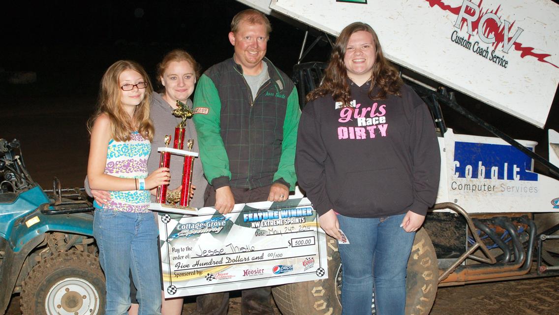 Jesse Thistle Captures First Career CGS Victory