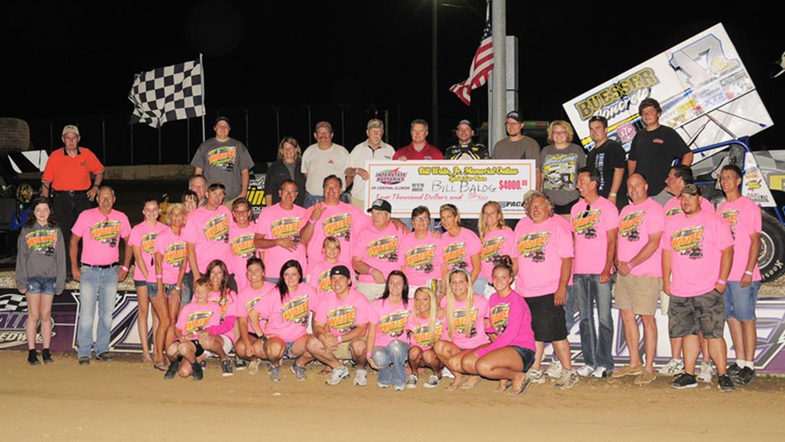 BALOG EARNS THIRD STRAIGHT BILL WAITE JR. MEMORIAL VICTORY AT LASALLE!