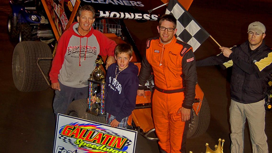 Hoiness outruns the rain for Frontier Region victory