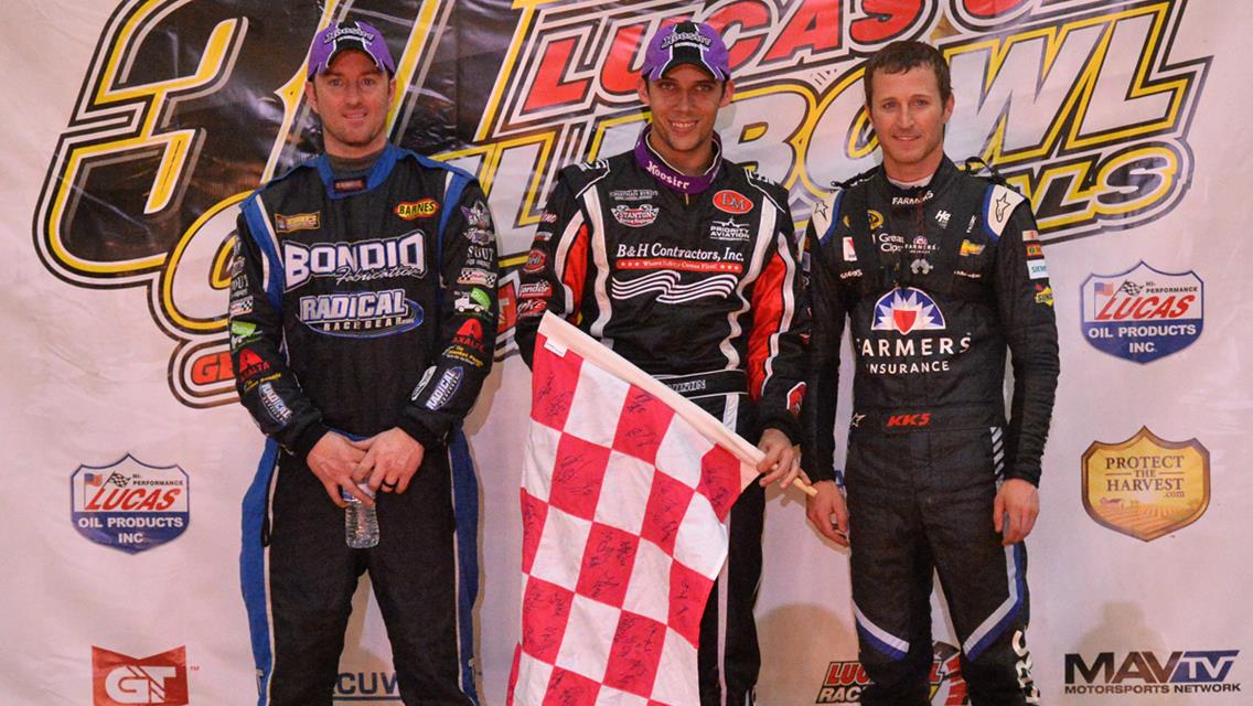 Bryan Clauson Leads It All On Vacuworx Qualifying Night