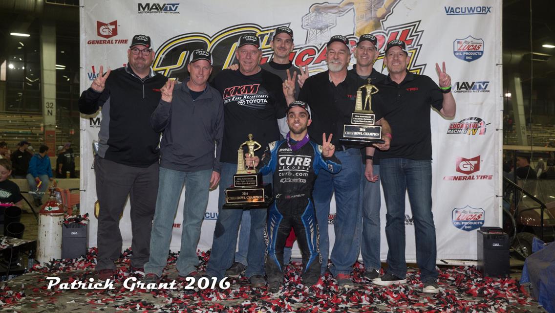 Rico Abreu Earns Back-to-Back Lucas Oil Chili Bowl Titles