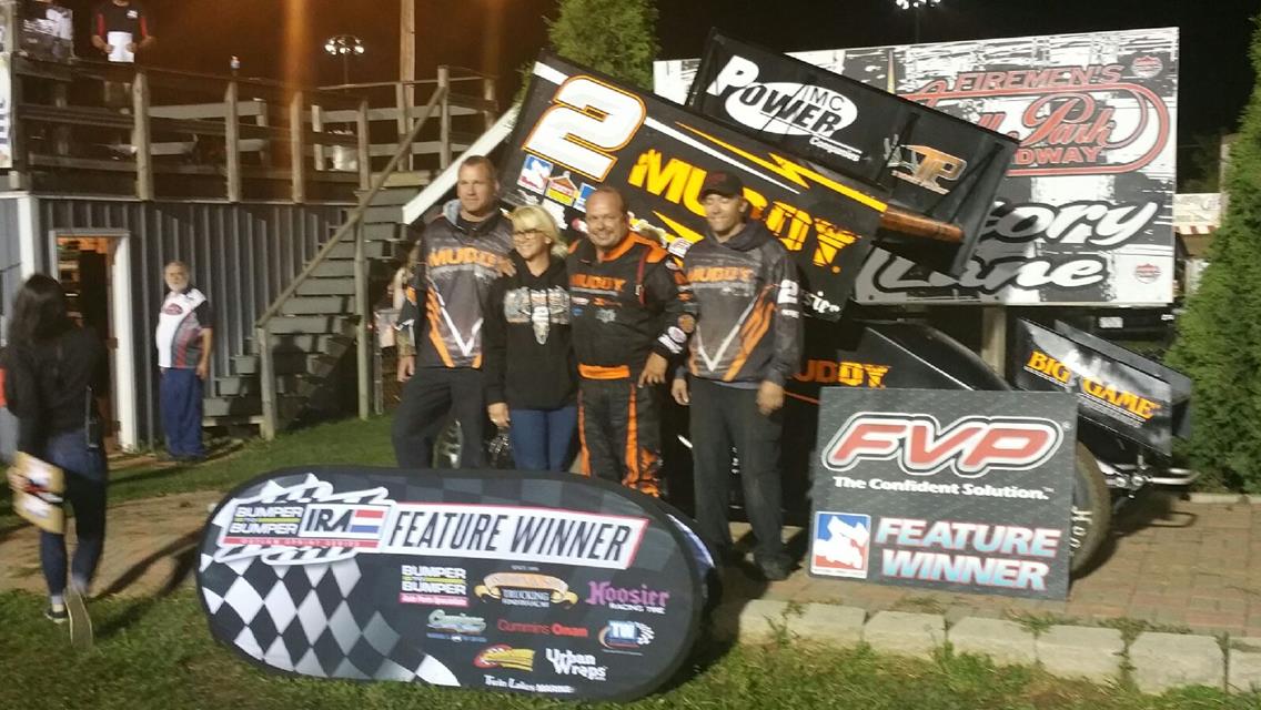 DANNY ‘THE DUDE’ LASOSKI OUTRUNS BRAD LOYET FOR VICTORY IN NSL VS. IRA SHOWDOWN AT ANGELL PARK SPEEDWAY!