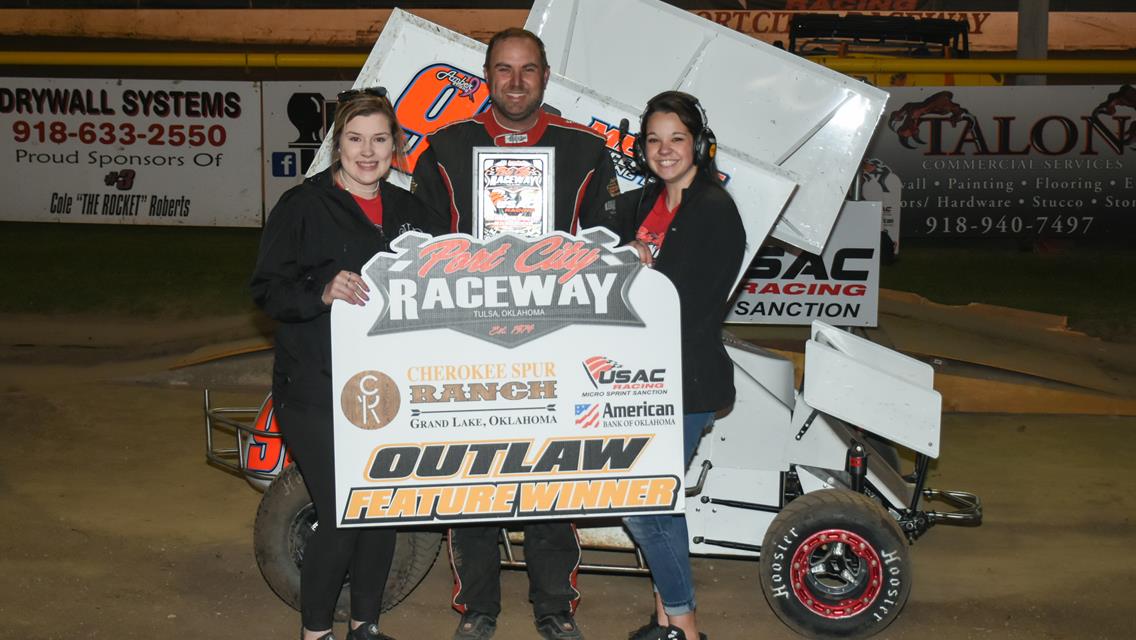 Bayer, Cochran, Pence, Cody, Moran, Scheulen and Roberts Best Fields at Port City Raceway