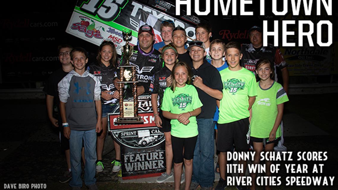 Donny Schatz Continues Dominance at River Cities