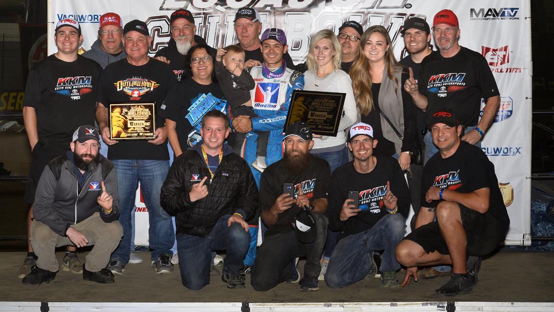 Kyle Larson Opens 32nd Lucas Oil Chili Bowl Nationals With Victory In Tuesday’s Warren CAT Qualifying Night