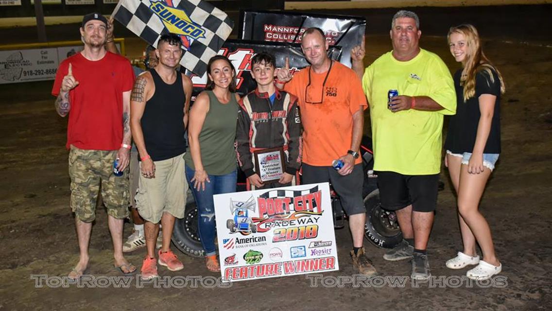 Flud Doubles Up, Carroll, Nicholson, Mahaffey and Rowland Race to Victory at Port City